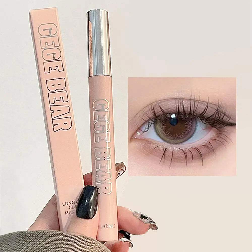 Máscara de pestañas Natural Curls, 1/2 unidad, máscara de pestañas de larga duración y anti-manchas, producto de maquillaje profesional para mujeres, cosmético para ojos.