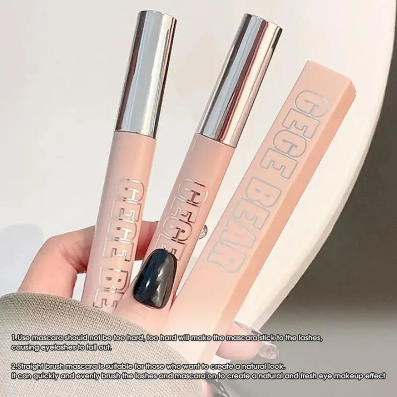 Máscara de pestañas Natural Curls, 1/2 unidad, máscara de pestañas de larga duración y anti-manchas, producto de maquillaje profesional para mujeres, cosmético para ojos.