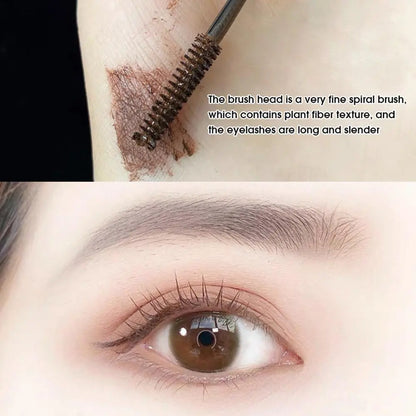 Máscara de pestañas Natural Curls, 1/2 unidad, máscara de pestañas de larga duración y anti-manchas, producto de maquillaje profesional para mujeres, cosmético para ojos.