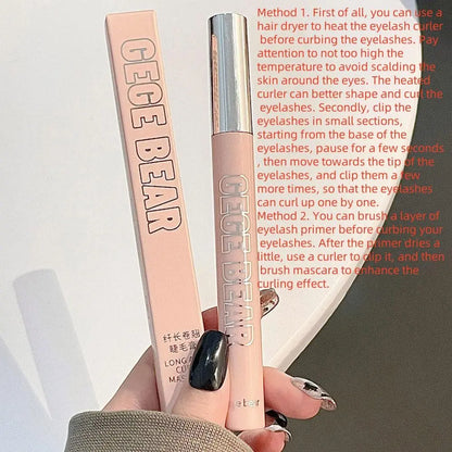 Máscara de pestañas Natural Curls, 1/2 unidad, máscara de pestañas de larga duración y anti-manchas, producto de maquillaje profesional para mujeres, cosmético para ojos.