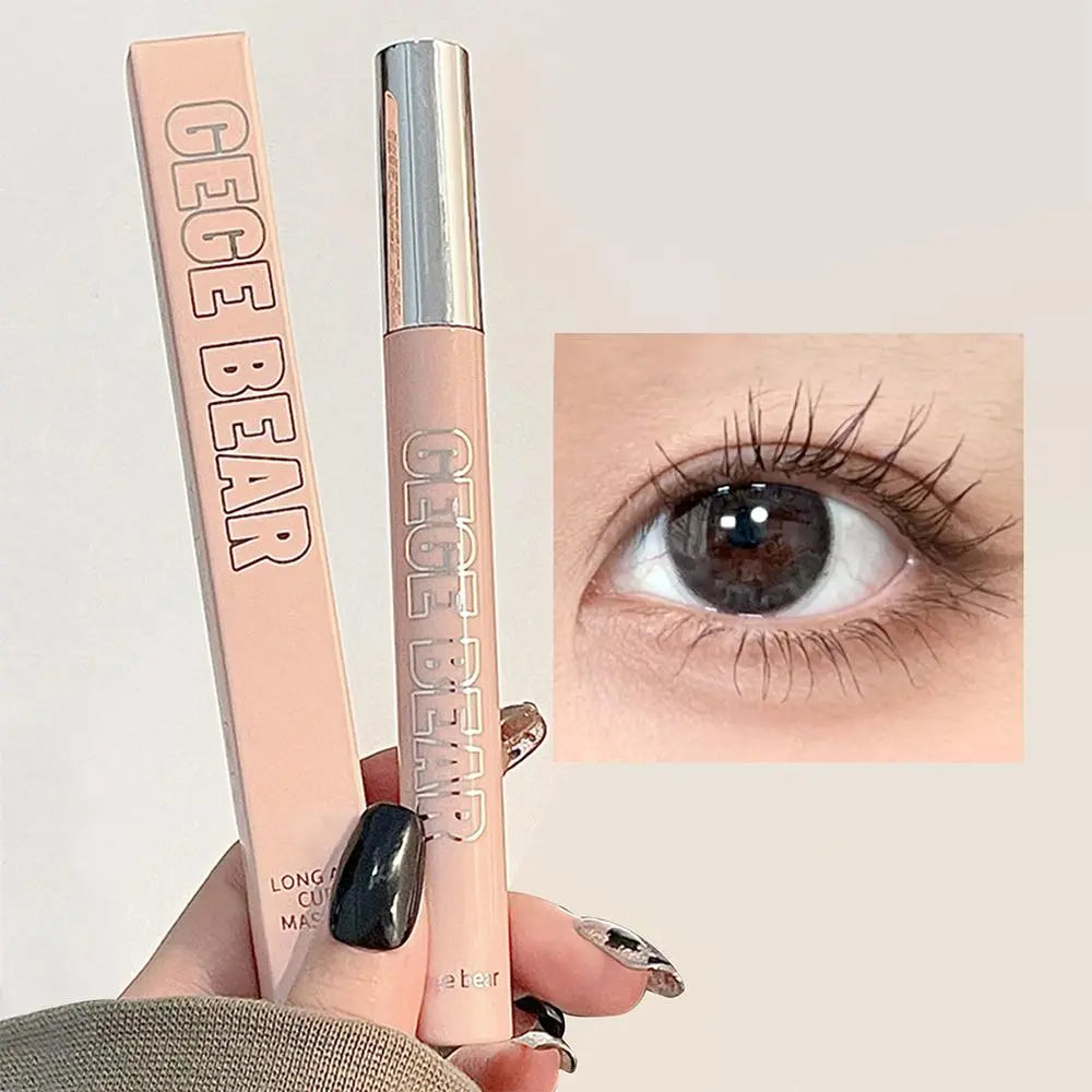 Máscara de pestañas Natural Curls, 1/2 unidad, máscara de pestañas de larga duración y anti-manchas, producto de maquillaje profesional para mujeres, cosmético para ojos.